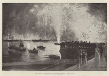 Illuminations et feu d